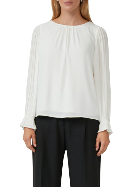 Bluse - Volantärmel