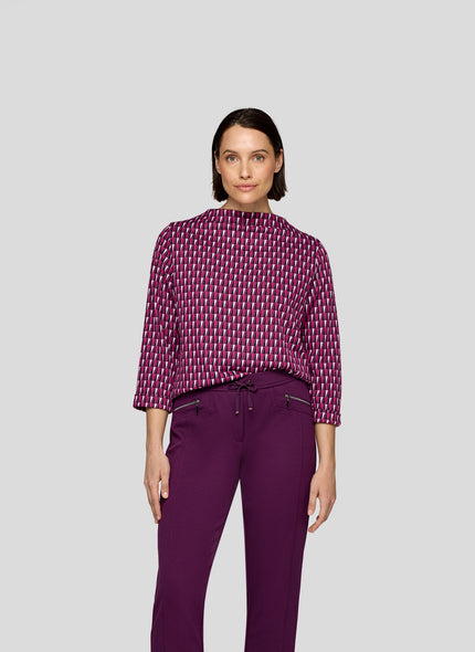 3/4 Armshirt - Purple Clouds