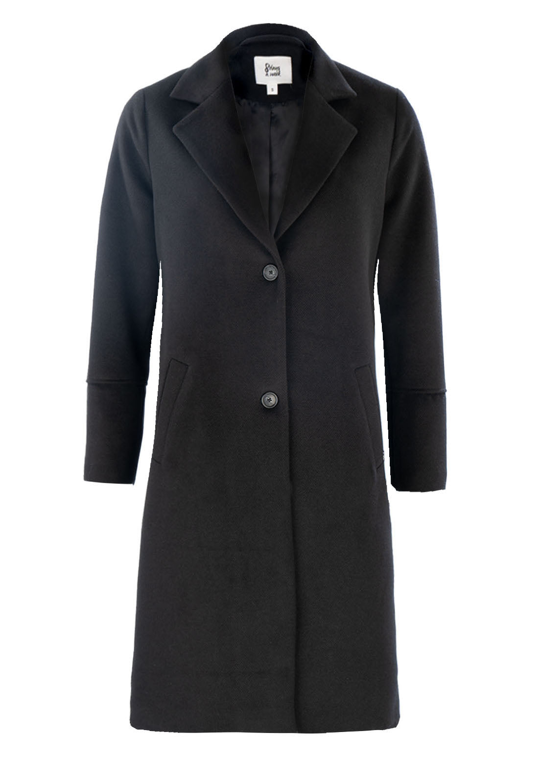 Wollmantel - Midilänge