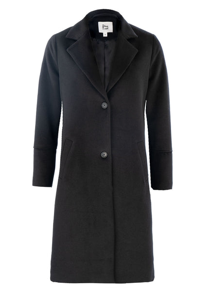 Wollmantel - Midilänge