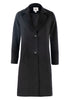 Wollmantel - Midilänge