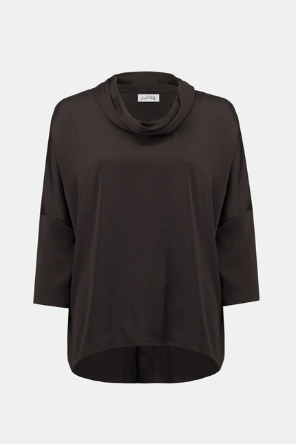 Bluse -  Wasserfallkragen