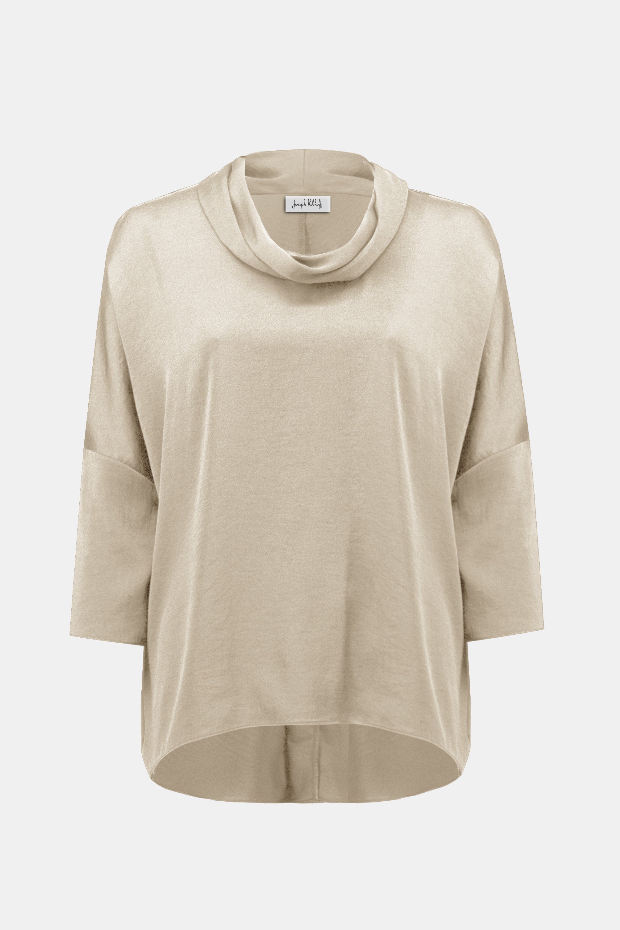 Bluse -  Wasserfallkragen