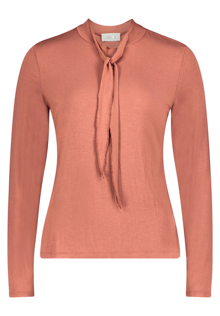 Langarmshirt - Schleifendetail