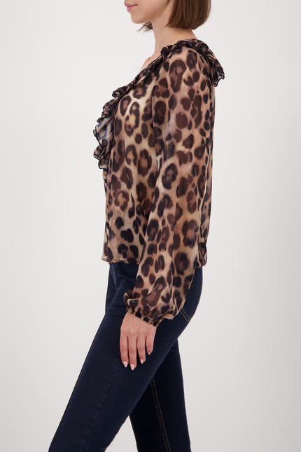 Bluse - Animalprint