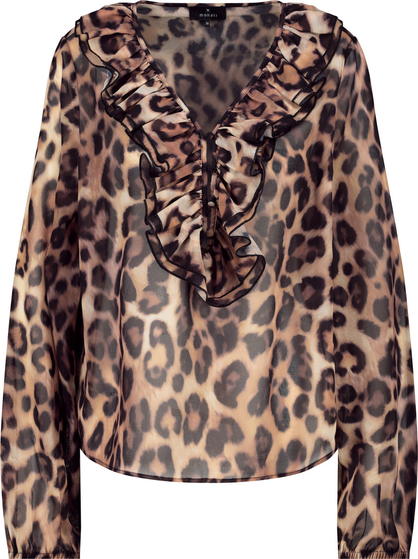 Bluse - Animalprint