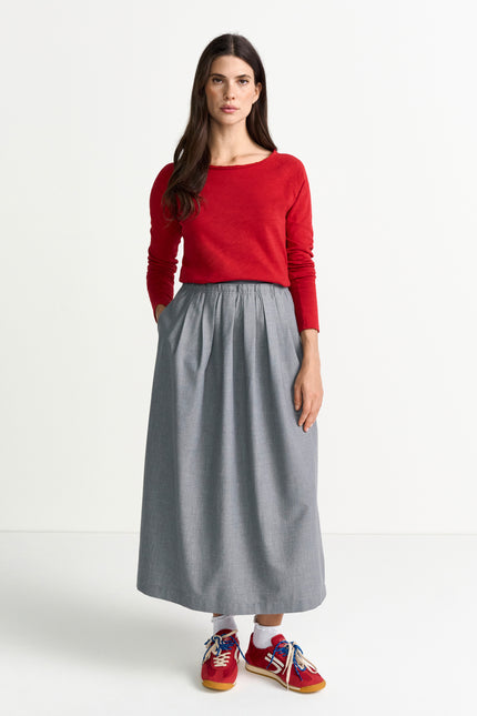 Langarmshirt - Baumwolle