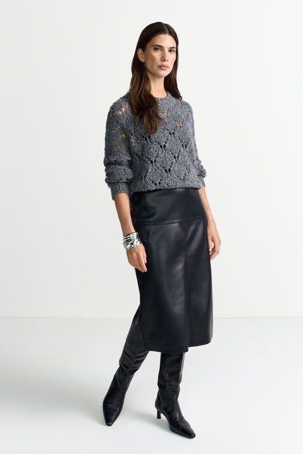 Pullover - Ajourstrick