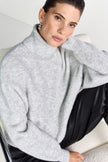 Rollkragenpullover - Wollmix