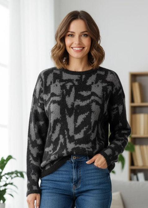 Pullover - Federngarn