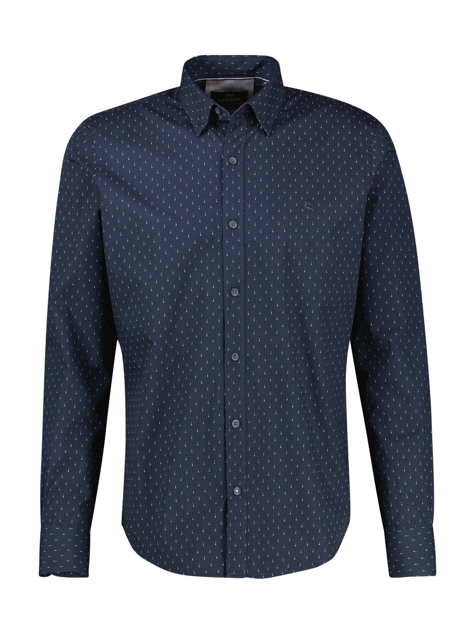 Langarmhemd - Button Down