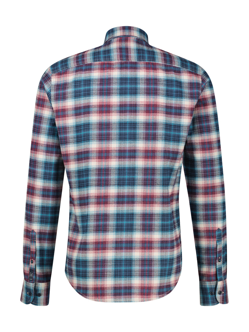 Langarmhemd - Kentkragen