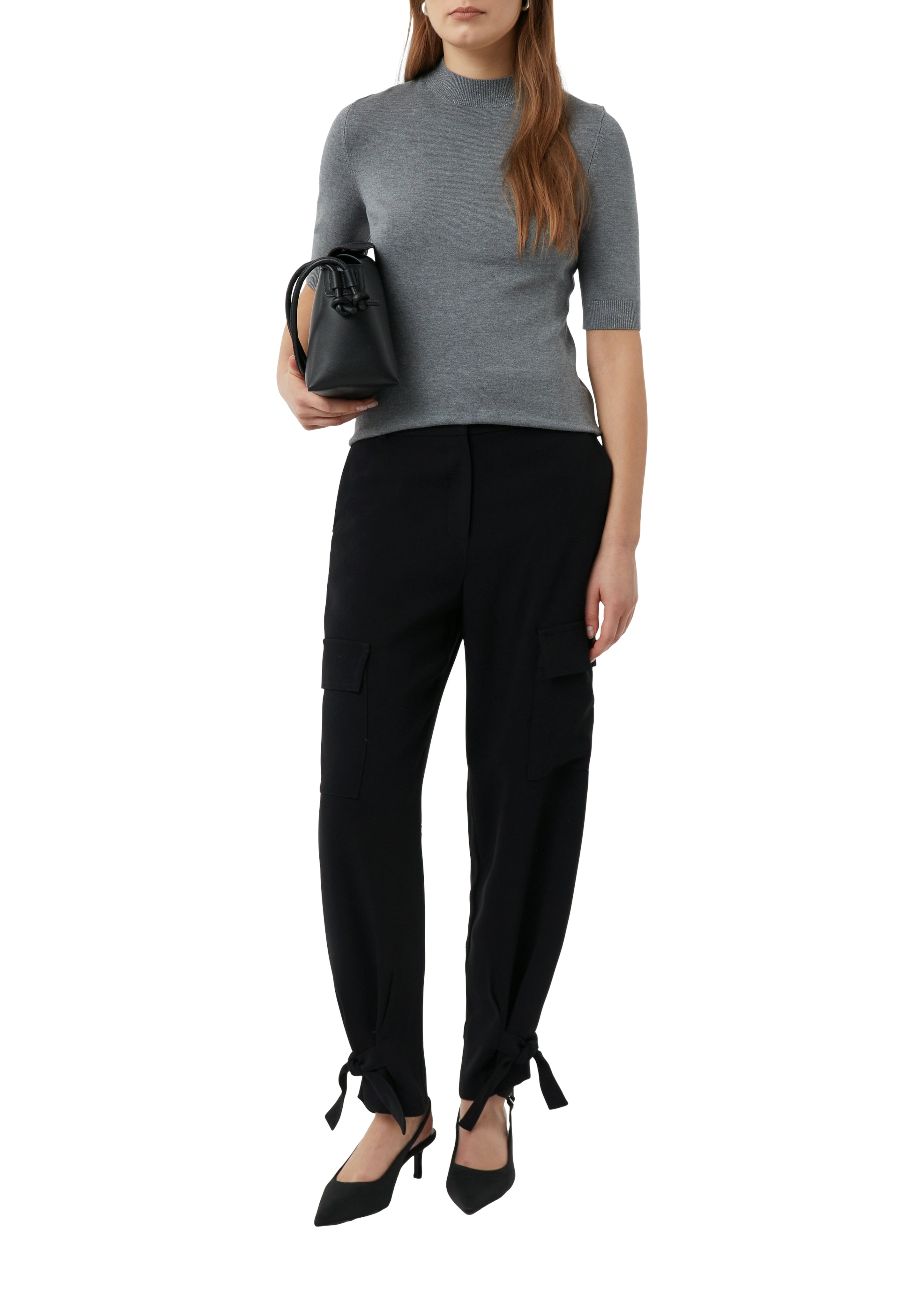 Strickpullover - Glitzergarn