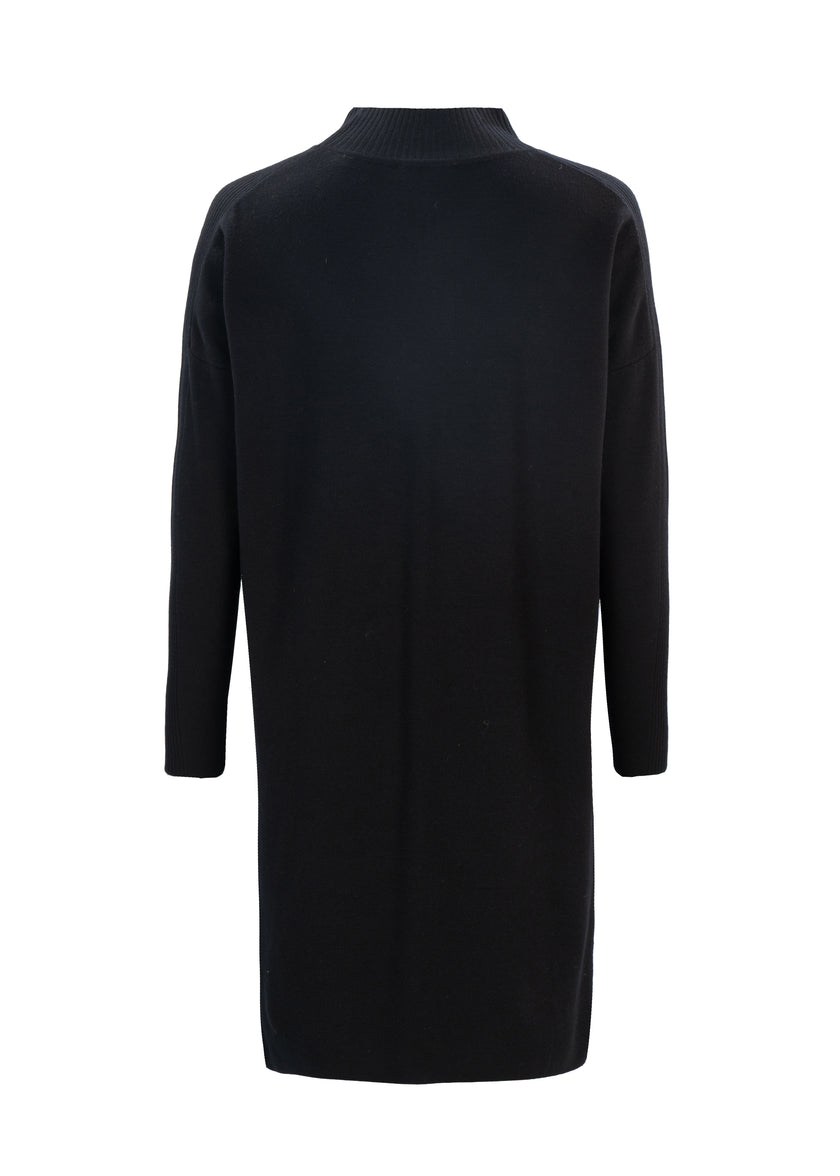 Strickkleid - Stehkragen