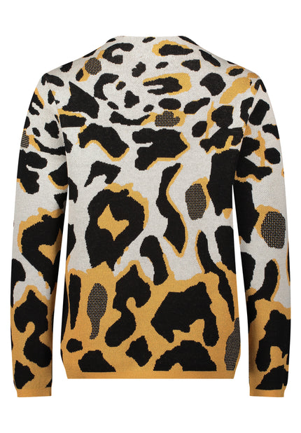 Strickpullover - Animalprint