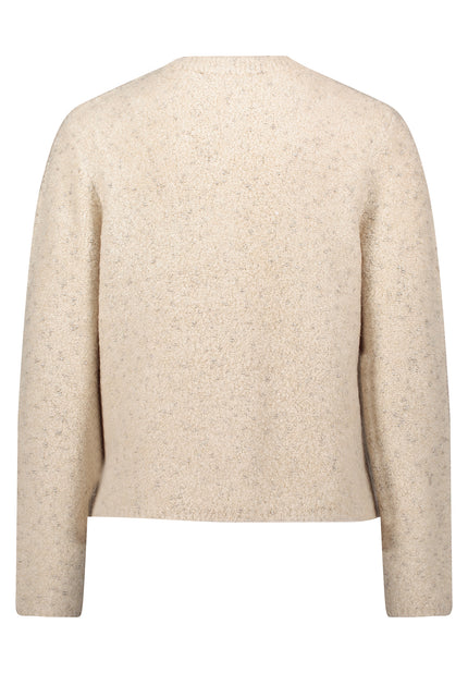 Grobstrickjacke - Wollmix