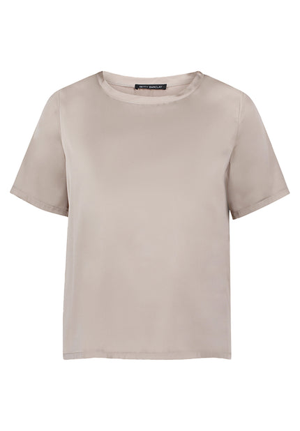 Schlupfbluse - Satin