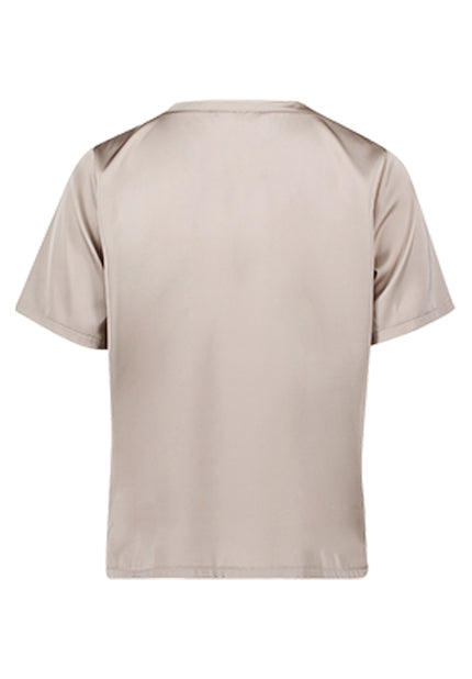 Schlupfbluse - Satin