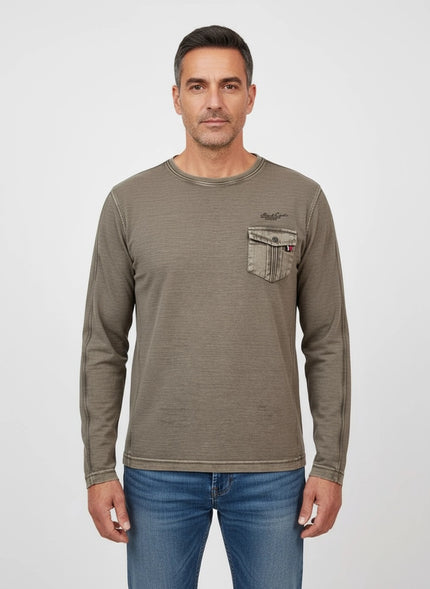 Leichtsweatshirt - Rundhals