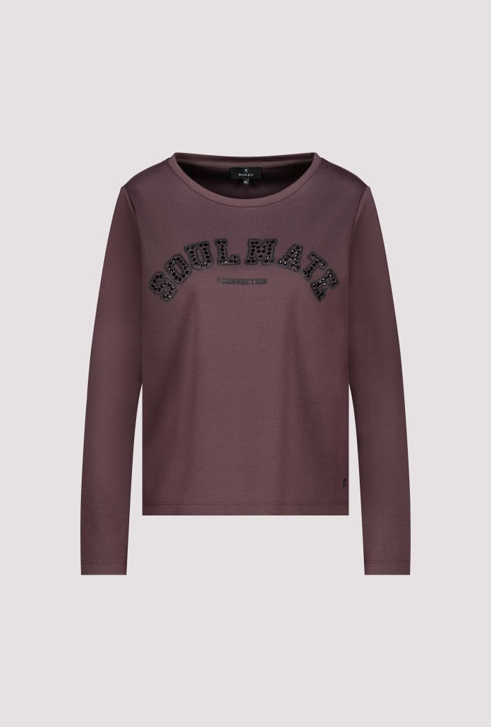 Sweatshirt - Schmuckschriftzug