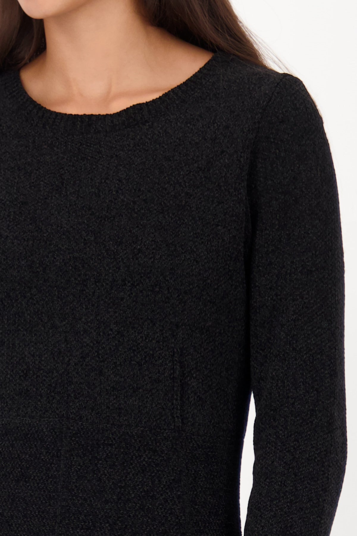 Strickkleid - Chenille