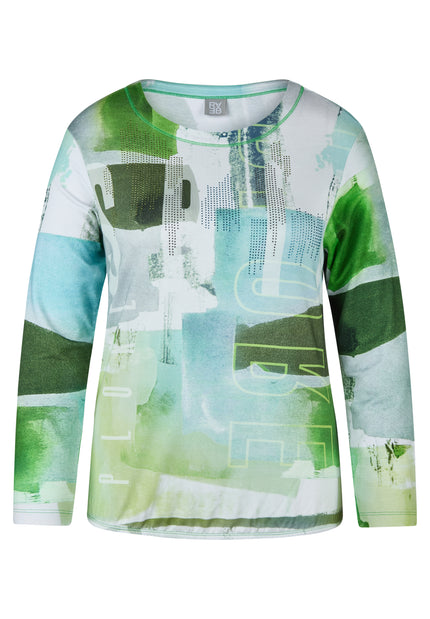 Langarmshirt - Mountain Lake