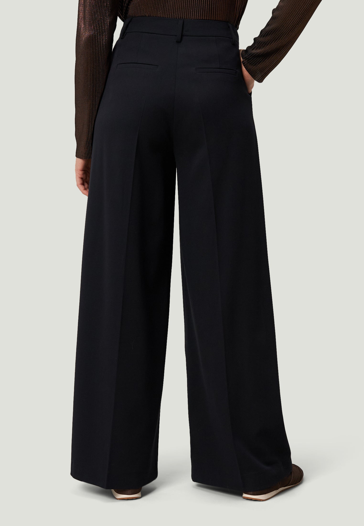 Bundfaltenhose - Wideleg