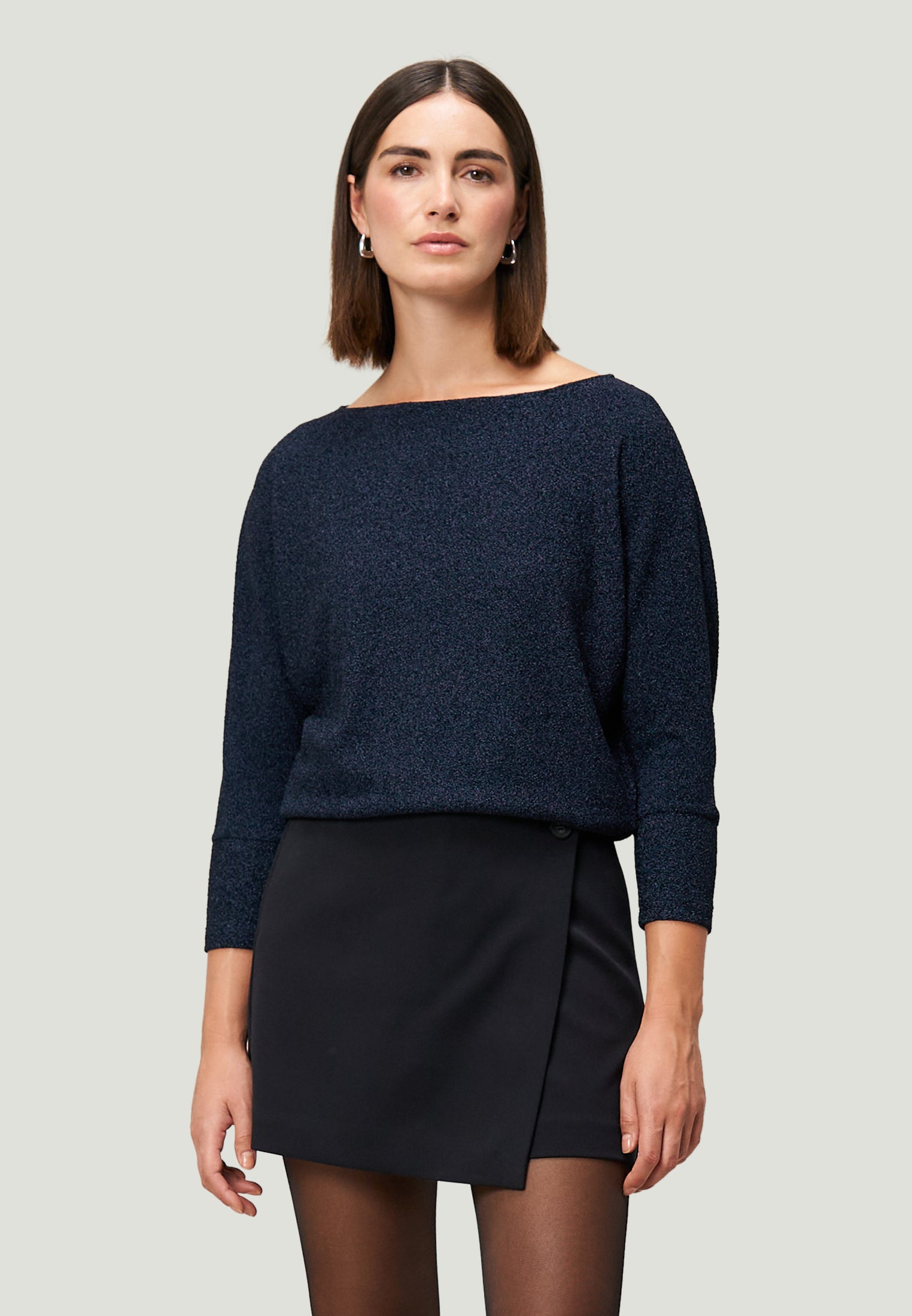 Glitzershirt - 3/4 Arm