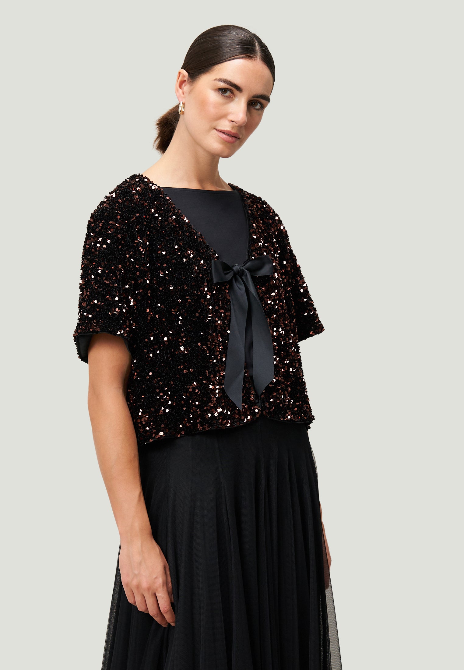 Blazerjacke - Pailletten