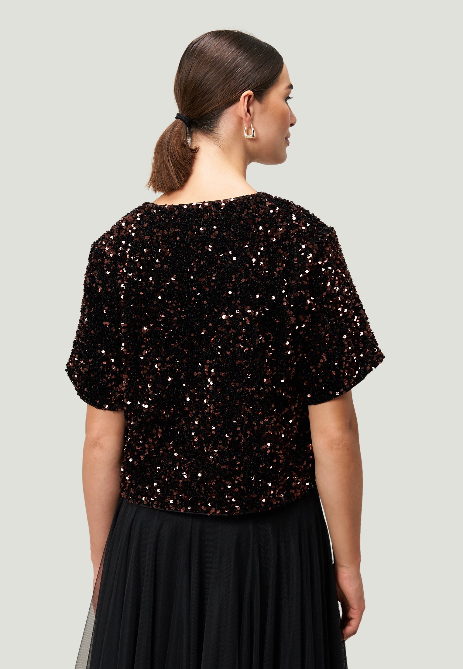 Blazerjacke - Pailletten