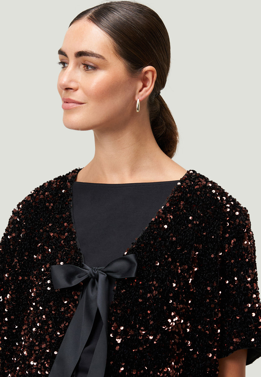 Blazerjacke - Pailletten