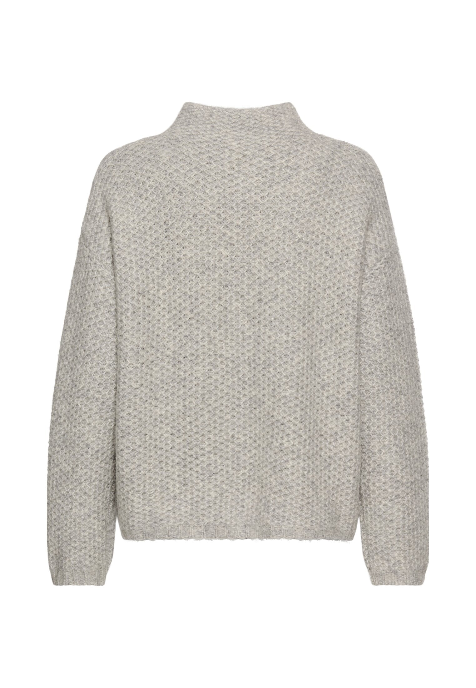 Strickpullover  -Stehkragen