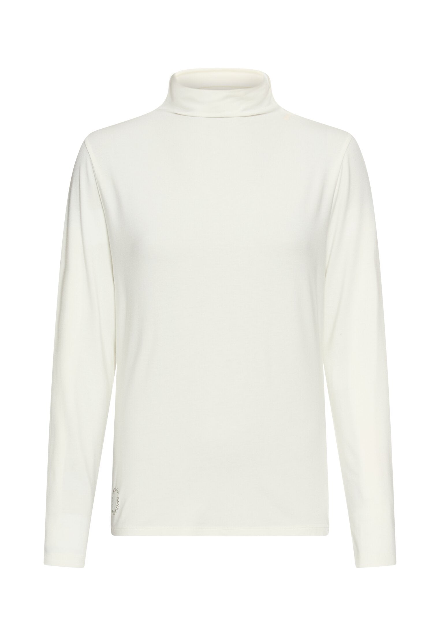 Langarmshirt - Stehkragen