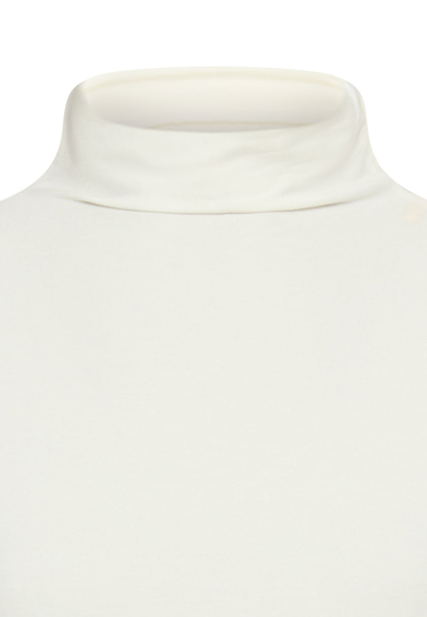 Langarmshirt - Stehkragen