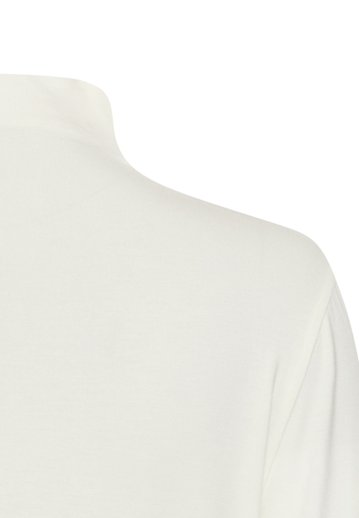 Langarmshirt - Stehkragen