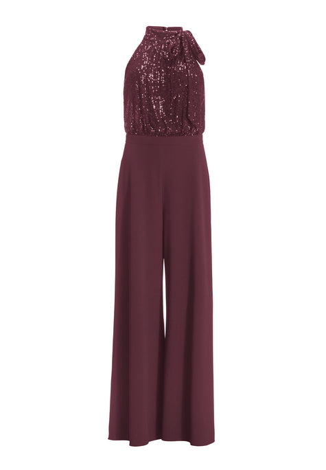 Jumpsuit - Paillettenbesatz