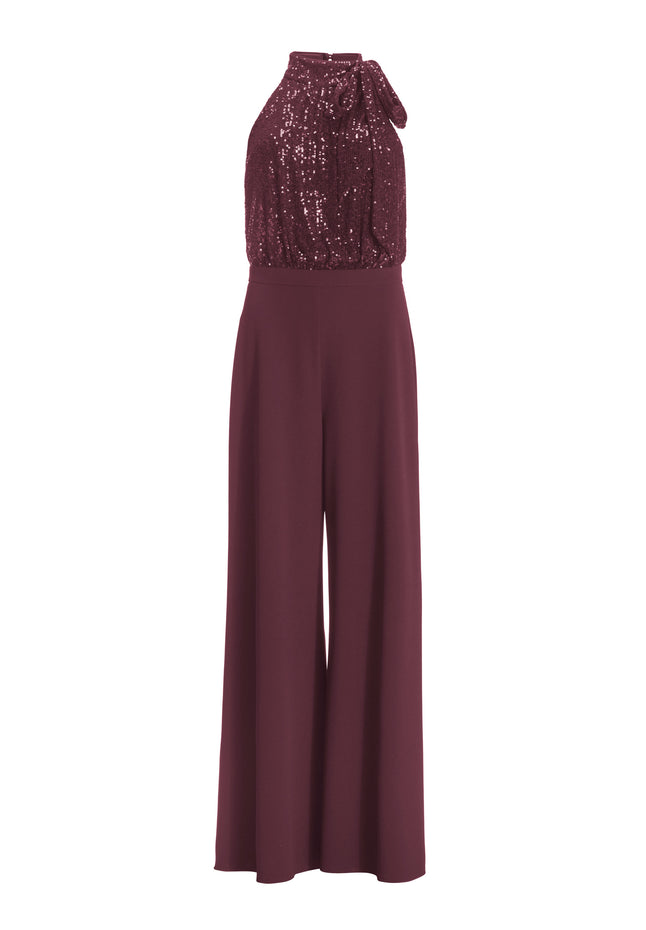 Jumpsuit - Paillettenbesatz