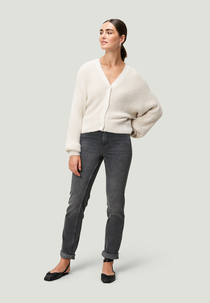 Strickjacke - Pailletten