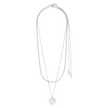 Halskette -DECLAN- 2in1 versilbert