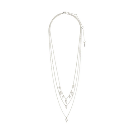 Halskette - JULES -versilbert