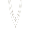 Halskette - JULES -versilbert