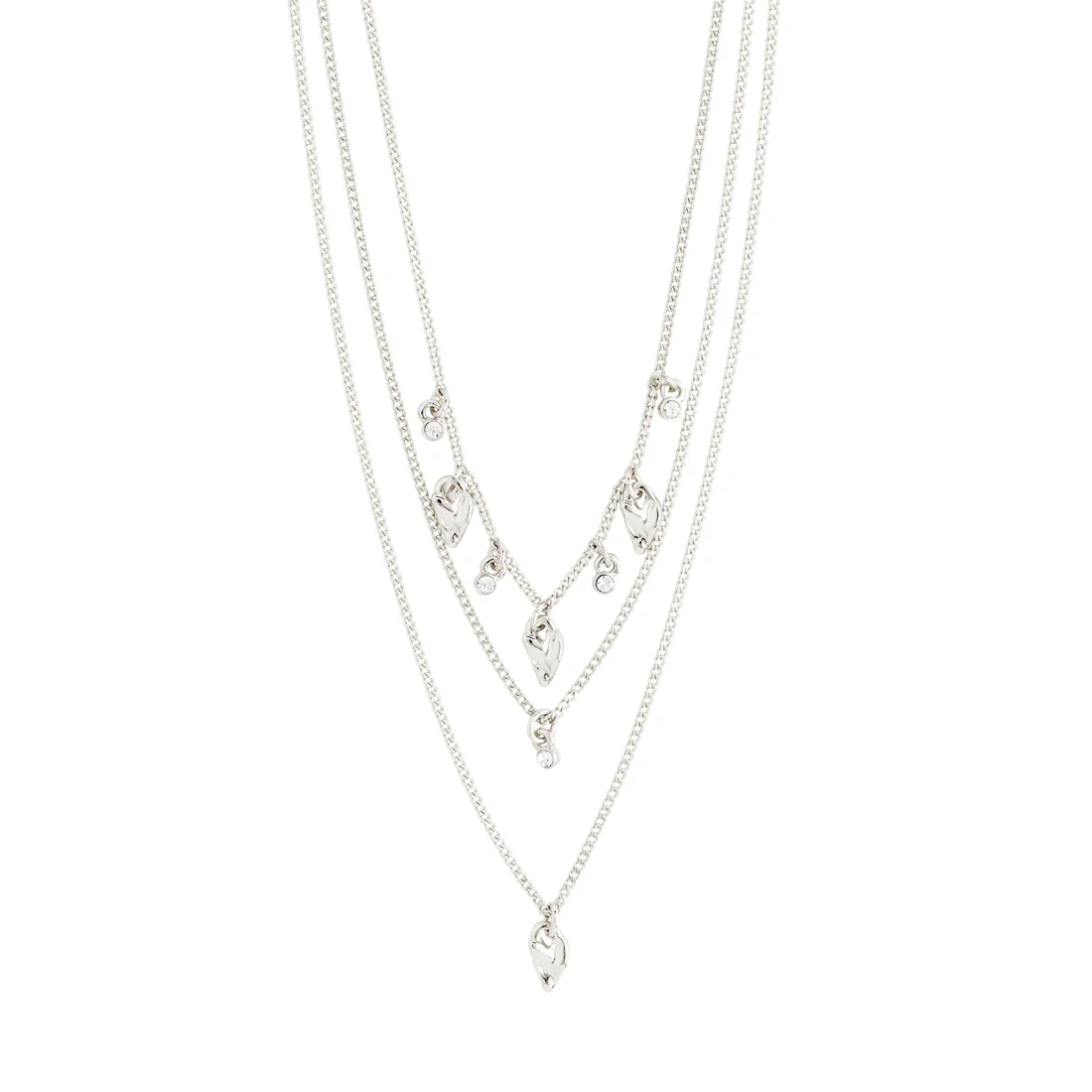 Halskette - JULES -versilbert