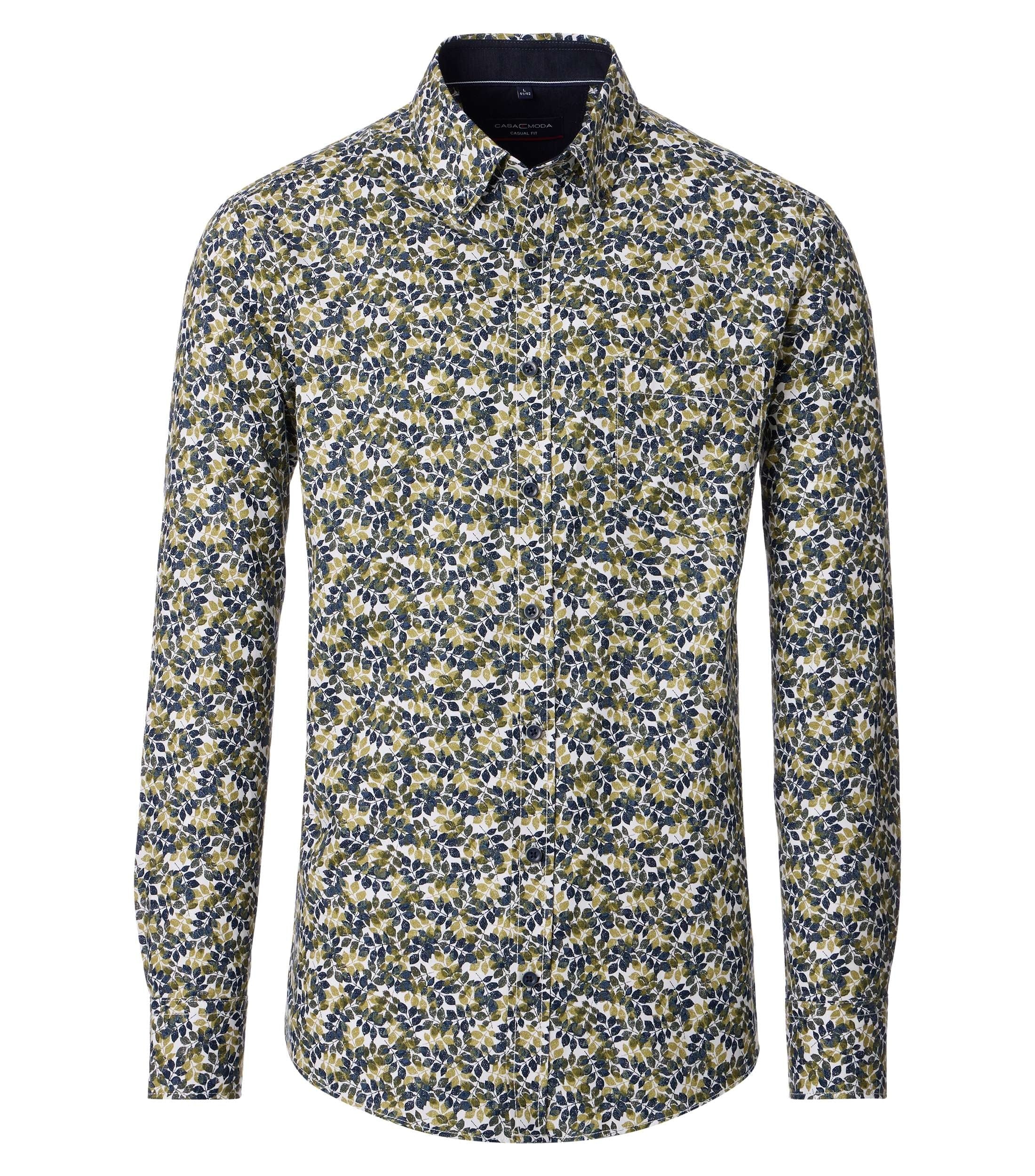 Langarmhemd - Button Down