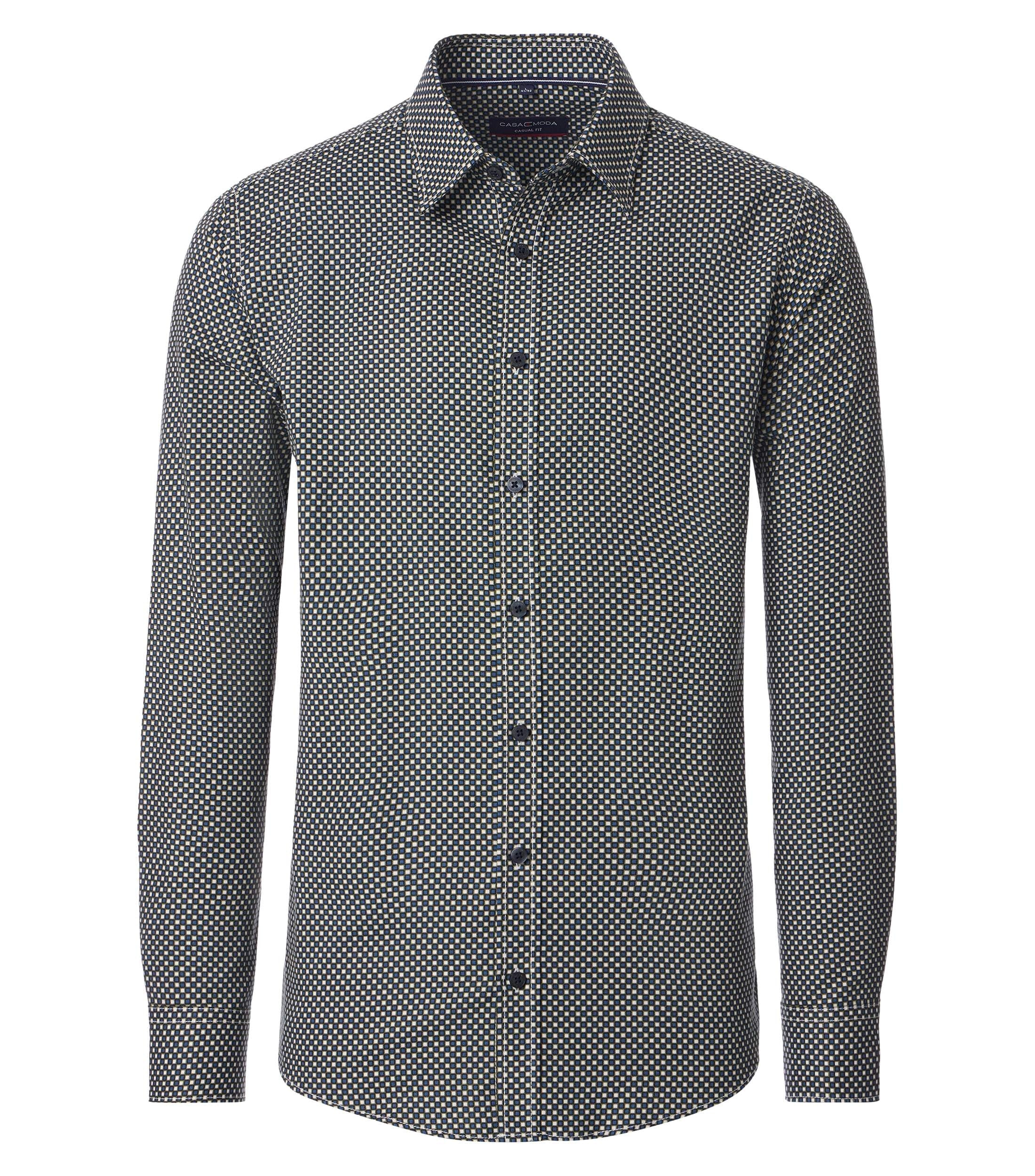 Langarmhemd - Kentkragen