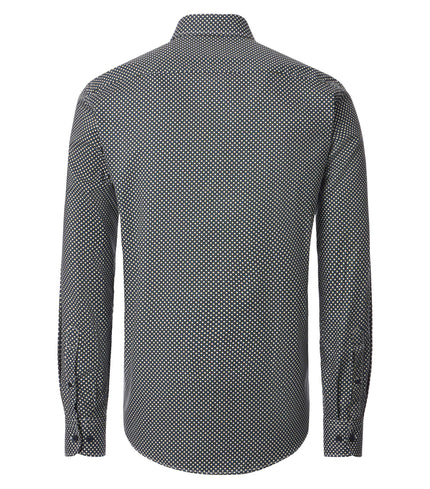 Langarmhemd - Kentkragen