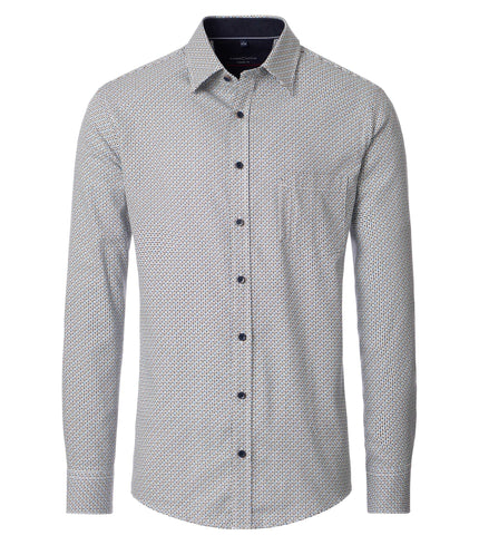 Langarmhemd - Kentkragen