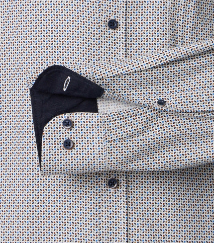 Langarmhemd - Kentkragen