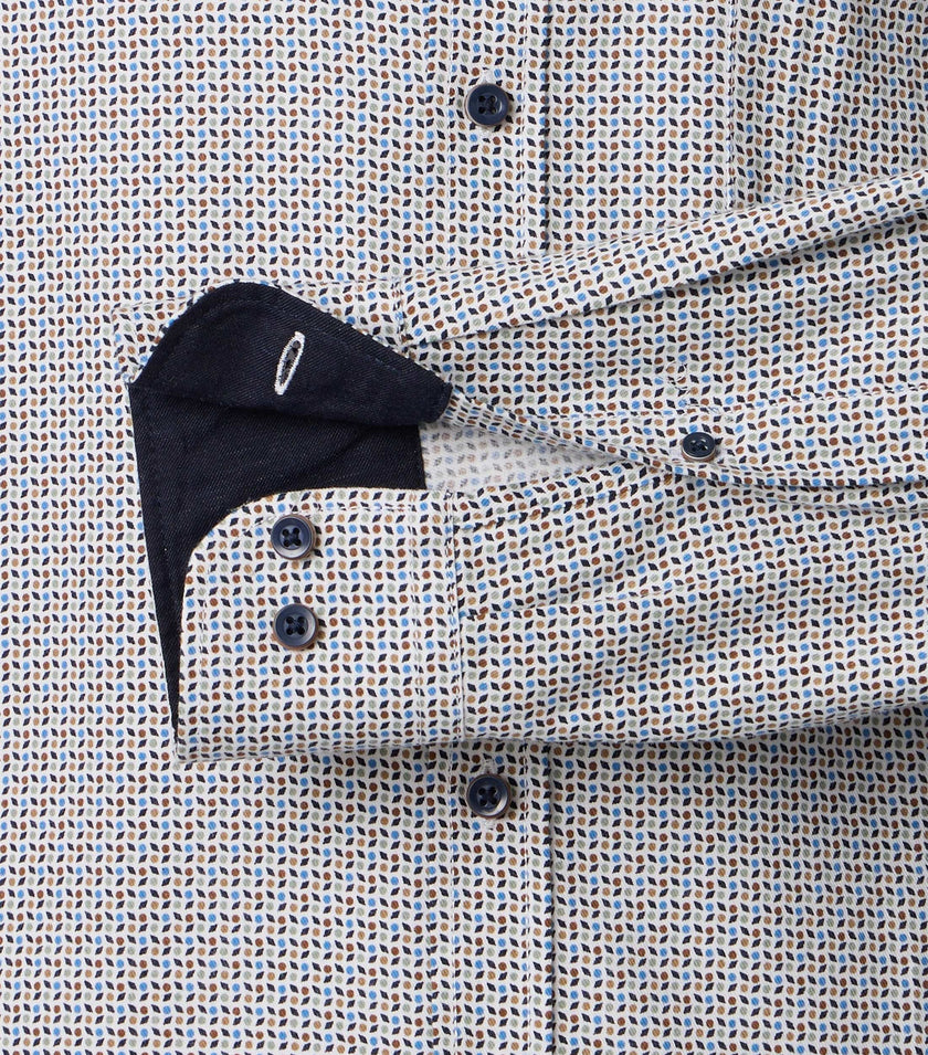 Langarmhemd - Kentkragen