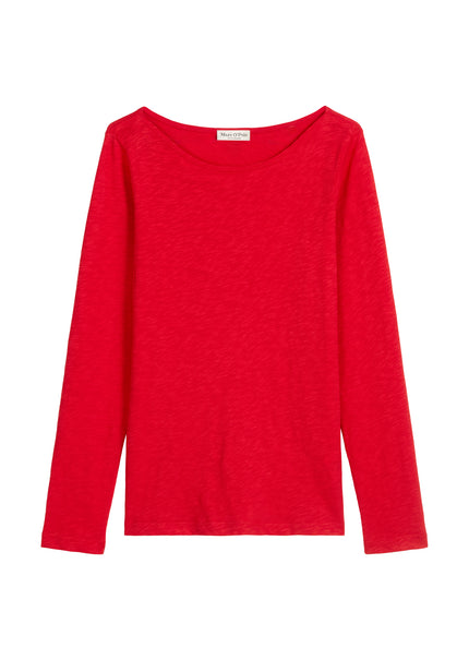 Langarmshirt - Boatneck