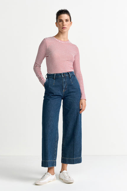 Langarmshirt - Streifen